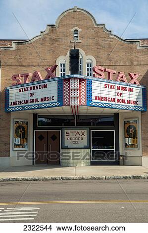 Picture - USA, Tennessee, Stax Museum of American Soul Music; Memphis. Fotosearch