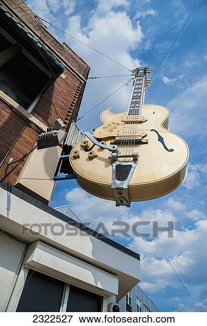 Stock Photo - USA, Tennessee, Sun Studio; Memphis. Fotosearch