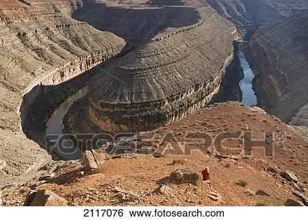USA, Utah, Goosenecks State Park, San Juan River View Large Photo Image Stock Photograph - USA, Utah, Goosenecks State Park, San Juan River. Fotosearch