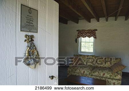 Stock Photo - USA, Virginia, Charlottesville, Morven House And Gardens. Registered as a Virginia Historic Landmark. Open to the public during The Historic Garden Week organised by The Garden Club of Virginia; Albemarle County Area. Fotosearch