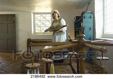 USA, Virginia, Kitchen demonstration by a woman wearing period costume. Ash Lawn-Highland. Home of the 5th president. James Monroe; Charlottesville View Large Photo Image Stock Image - USA, Virginia, Kitchen demonstration by a woman wearing period costume. Ash Lawn-Highland. Home of the 5th president. James Monroe; Charlottesville. Fotosearch