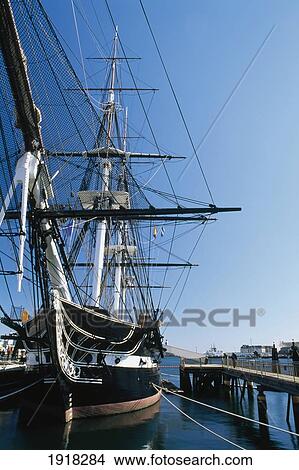 Picture - Uss Constitution, Old Ironsides. Fotosearch