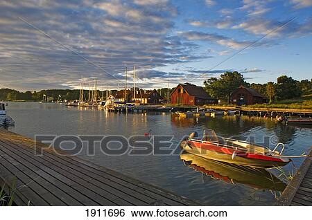 Stock Photograph - Uto Island, Haninge Municipality, Sweden. Fotosearch