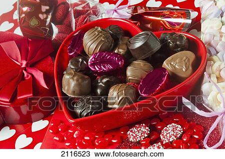 Valentines heart-shaped tray with an assortment of treats. View Large Photo Image Stock Image - Valentines heart-shaped tray with an assortment of treats.. Fotosearch