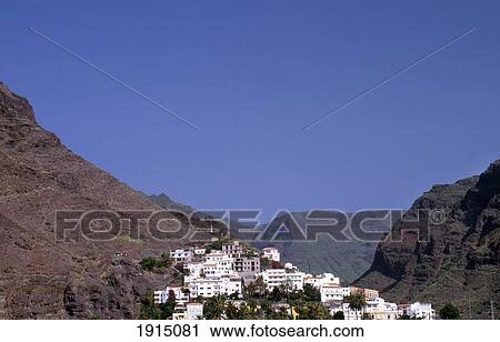 Stock Image - Valle De Gran Rey. Fotosearch
