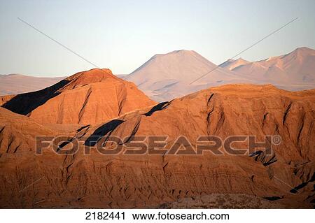 Stock Image - Valle de la Luna; San Pedro de Atacama, El Loa Province, Antofagasta Region, Chile. Fotosearch