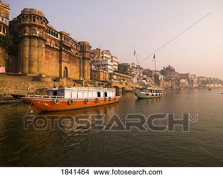 Varanasi Cityscape; India View Large Photo Image Picture - Varanasi Cityscape; India. Fotosearch