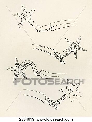 Various Spurs Dating From C. 1600. From The British Army: It's Origins, Progress And Equipment, Published 1868. View Large Photo Image Stock Photo - Various Spurs Dating From C. 1600. From The British Army: It's Origins, Progress And Equipment, Published 1868.. Fotosearch