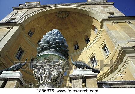 Stock Photography - Vatican Museum Exterior, Low Angle View. Fotosearch