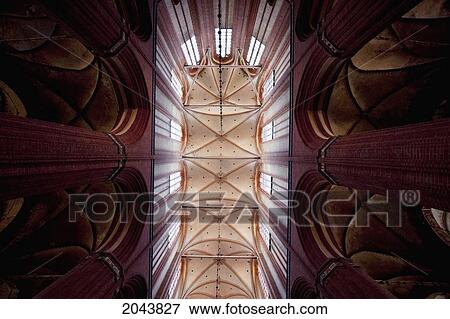 Vault Of St. Nikolai Church, Wismar, Germany View Large Photo Image Stock Photo - Vault Of St. Nikolai Church, Wismar, Germany. Fotosearch