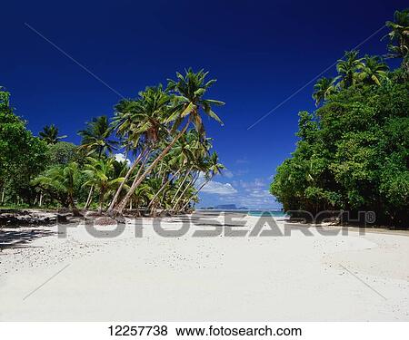 Stock Photo - Vavau Beach; Upolu Island, Samoa. Fotosearch