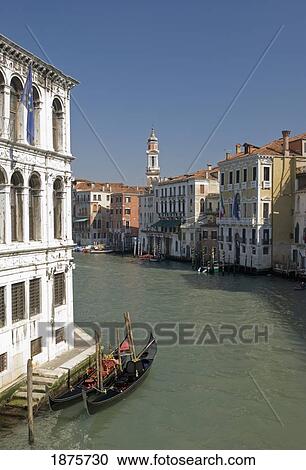 Stock Image - Venice, Italy; The Gran Canal. Fotosearch