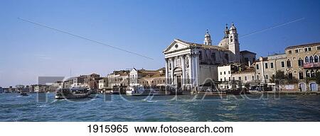 Venice Skyline From Sea View Large Photo Image Stock Photography - Venice Skyline From Sea. Fotosearch