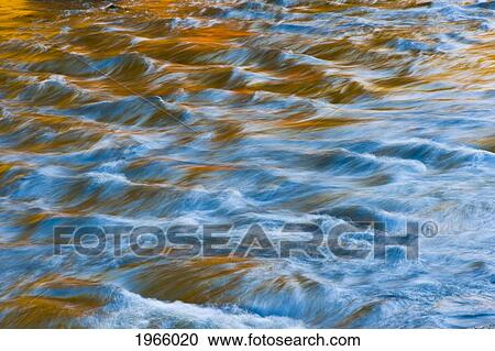 Vermont, Jamaica State Park, West River, Colorful Abstract View Of Flowing Water. View Large Photo Image Stock Image - Vermont, Jamaica State Park, West River, Colorful Abstract View Of Flowing Water.. Fotosearch