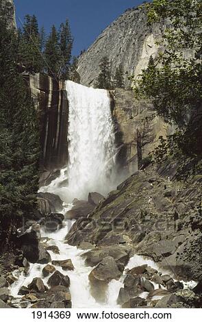 Stock Photo - Vernal Falls. Fotosearch