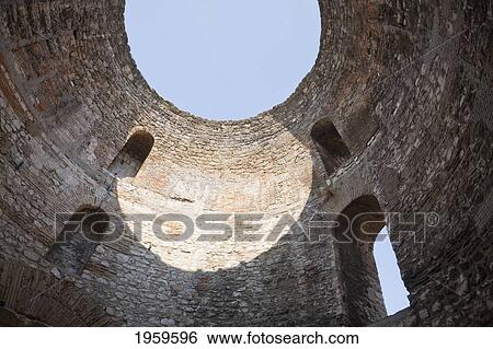 Vestibule Of Diocletian Palace, Split, Split-Dalmatia, Croatia View Large Photo Image Stock Photograph - Vestibule Of Diocletian Palace, Split, Split-Dalmatia, Croatia. Fotosearch
