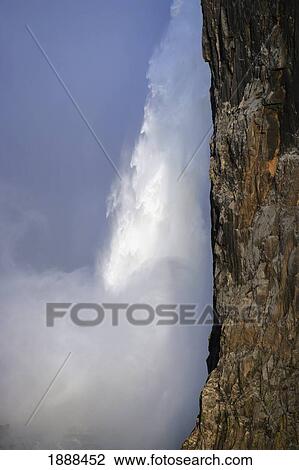 Stock Image - Victoria Falls, Close Up. Fotosearch