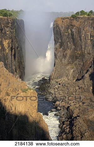 Stock Photo - VICTORIA FALLS ZAMBIA. Fotosearch