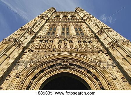Victoria Tower At The Houses Of Parliament View Large Photo Image Stock Photography - Victoria Tower At The Houses Of Parliament. Fotosearch