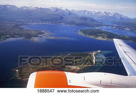 View From Airplane Window View Large Photo Image Stock Photo - View From Airplane Window. Fotosearch