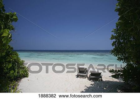 View From Beach Of Villa On Soneva Fushi. View Large Photo Image Stock Image - View From Beach Of Villa On Soneva Fushi.. Fotosearch