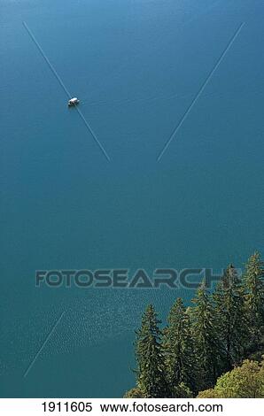 Stock Photography - View From Castle At Lake Bled, Slovenia. Fotosearch