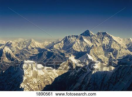 Stock Image - View From Everest. Fotosearch