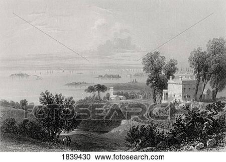 View From Gowanus Heights Brooklyn Usa From A 19Th Print Engraved By H Adlard After W H Bartlett View Large Photo Image Stock Image - View From Gowanus Heights Brooklyn Usa From A 19Th Print Engraved By H Adlard After W H Bartlett. Fotosearch