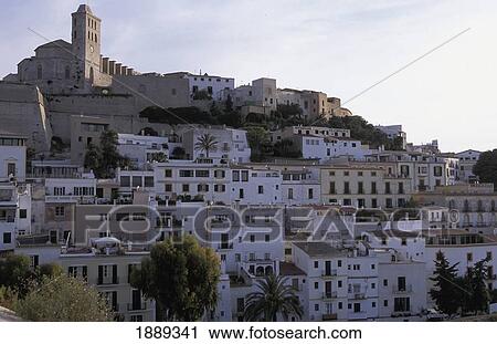 Stock Image - View From Inside Fortress Walls. Fotosearch