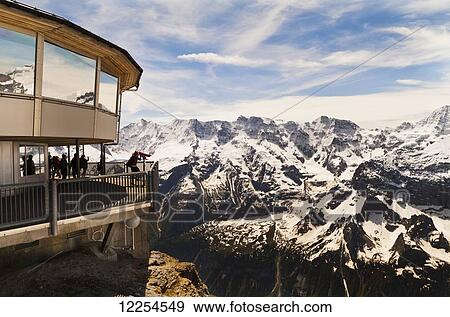 View from Piz Gloria; Bernese Oberland, Switzerland View Large Photo Image Stock Photo - View from Piz Gloria; Bernese Oberland, Switzerland. Fotosearch