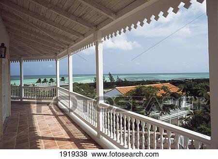 Stock Photo - View From The Balcony. Fotosearch