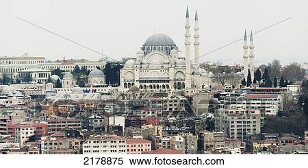 Stock Photography - View From The Galata Tower; Istanbul Turkey. Fotosearch