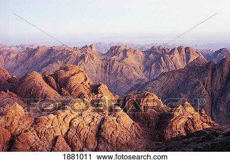 View From The Summit Of Mount Sinai At Sunrise View Large Photo Image Stock Image - View From The Summit Of Mount Sinai At Sunrise. Fotosearch