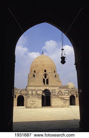 View Of Ablutions Block And Courtyard Of Ibn Tulun Mosque Through An Arch, Cairo, Egypt; Cairo, Egypt View Large Photo Image Stock Photo - View Of Ablutions Block And Courtyard Of Ibn Tulun Mosque Through An Arch, Cairo, Egypt; Cairo, Egypt. Fotosearch