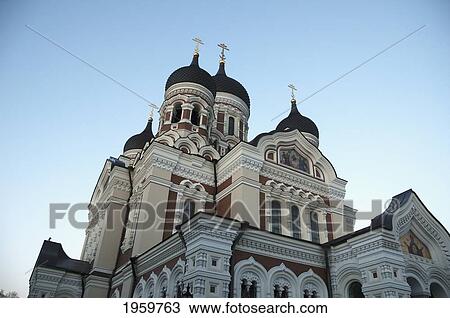 View Of Alexander Nevsky Cathedral In Tallinn, Estonia View Large Photo Image Stock Image - View Of Alexander Nevsky Cathedral In Tallinn, Estonia. Fotosearch
