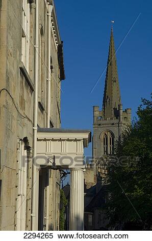 View of All Saints Church from Barn Hill; Stamford, Lincolnshire, England View Large Photo Image Stock Photography - View of All Saints Church from Barn Hill; Stamford, Lincolnshire, England. Fotosearch