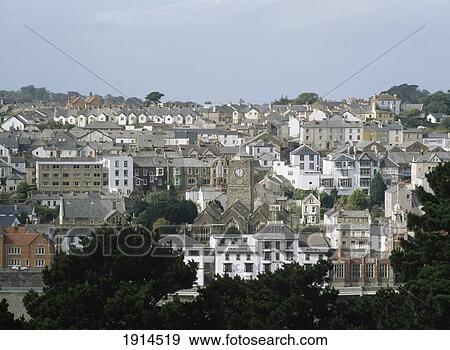 Stock Photo - View Of Bideford. Fotosearch
