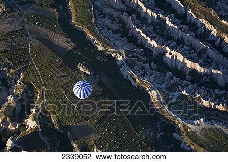View Of Cappadocia From A Hot Air Balloon; Cappadocia, Turkey View Large Photo Image Stock Image - View Of Cappadocia From A Hot Air Balloon; Cappadocia, Turkey. Fotosearch