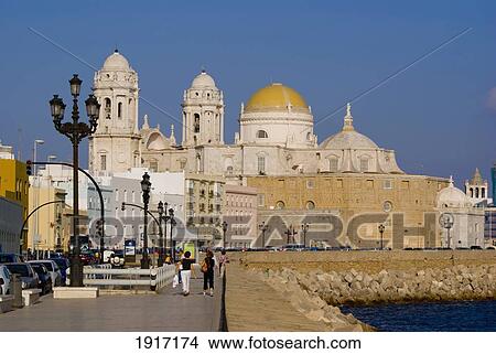 Picture - View Of Cathedral From Promenade. Fotosearch