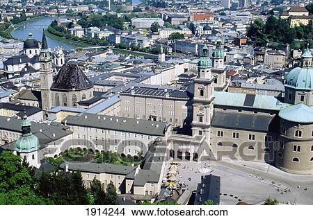 Picture - View Of City From Pope's Palace. Fotosearch