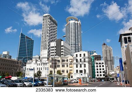 View Of City; New Zealand View Large Photo Image Stock Image - View Of City; New Zealand. Fotosearch