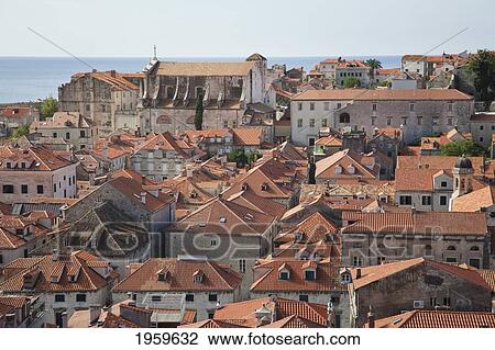 View Of Dubrovnik From Fort Minceta, Dubrovnik-Neretva, Croatia View Large Photo Image Stock Image - View Of Dubrovnik From Fort Minceta, Dubrovnik-Neretva, Croatia. Fotosearch