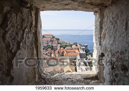View Of Dubrovnik From Fort Minceta, Dubrovnik-Neretva, Croatia View Large Photo Image Stock Image - View Of Dubrovnik From Fort Minceta, Dubrovnik-Neretva, Croatia. Fotosearch