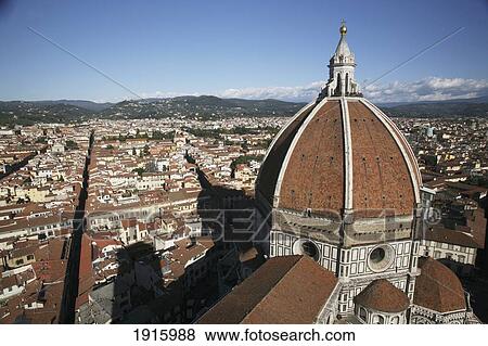 View Of Duomo Santa Maria Del Fiore View Large Photo Image Stock Photo - View Of Duomo Santa Maria Del Fiore. Fotosearch
