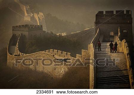 View Of Great Wall; China View Large Photo Image Stock Image - View Of Great Wall; China. Fotosearch