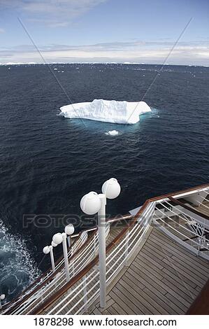 View Of Iceberg From Bow Of Cruise Ship View Large Photo Image Stock Photo - View Of Iceberg From Bow Of Cruise Ship. Fotosearch