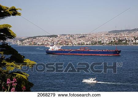 View Of Istanbul Across Bosphorus River From Topkapi Palace; Istanbul Turkey View Large Photo Image Stock Photo - View Of Istanbul Across Bosphorus River From Topkapi Palace; Istanbul Turkey. Fotosearch