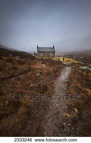 View Of Old Crofters House; Locharron, Torridon, Scotland, United Kingdom View Large Photo Image Stock Photograph - View Of Old Crofters House; Locharron, Torridon, Scotland, United Kingdom. Fotosearch