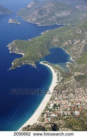 View Of Oludeniz Which Is Considered A Mecca For Paragliding At Turquoise Coast, Southern Turkey View Large Photo Image Stock Image - View Of Oludeniz Which Is Considered A Mecca For Paragliding At Turquoise Coast, Southern Turkey. Fotosearch