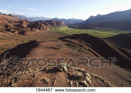 View of Quebrada de las Conchas from Tres Cruces, Valles Calchaquies, Salta, Argentina View Large Photo Image Stock Photo - View of Quebrada de las Conchas from Tres Cruces, Valles Calchaquies, Salta, Argentina. Fotosearch